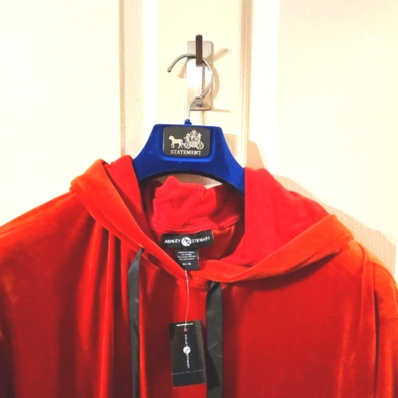 Ashley Stewart Red Long Sleeve Dress - Picture 3 of 5